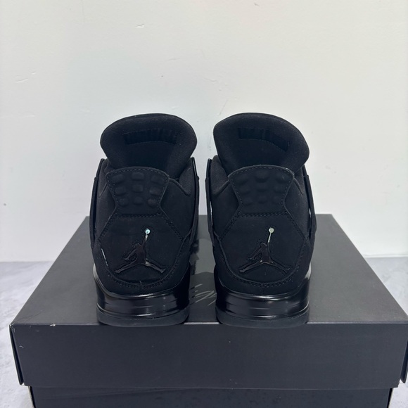 Men's Retro 4 Black Cat Athletic Shoes Sneakers - Picture 5 of 5